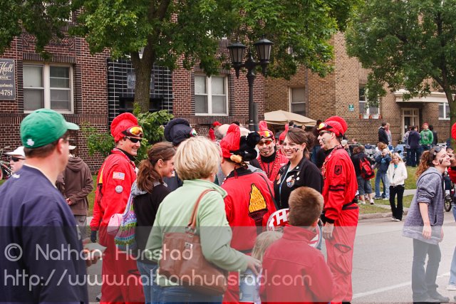 The Saint Paul Winter Carnival Vulcans at Grand Old Day on 7 June 2009